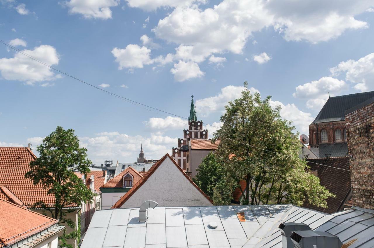 Cozy Studio Mansard Riga Old Town Aptartment, Ac Eksteriør bilde
