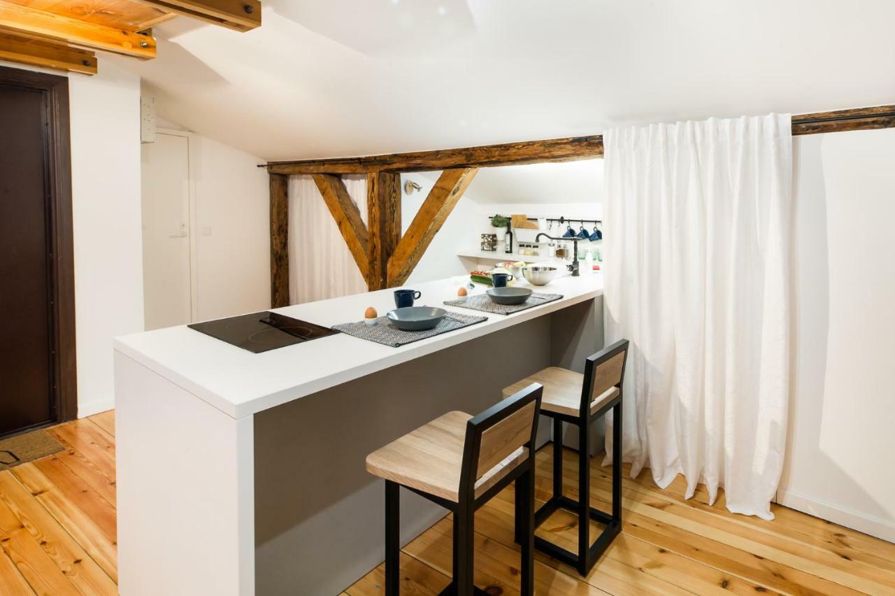 Cozy Studio Mansard Riga Old Town Aptartment, Ac Eksteriør bilde