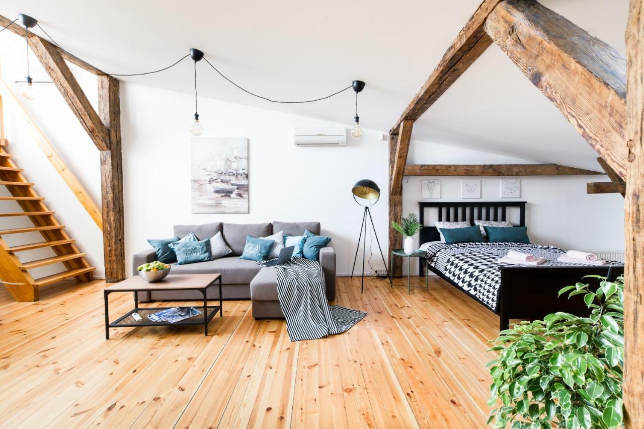 Cozy Studio Mansard Riga Old Town Aptartment, Ac Eksteriør bilde