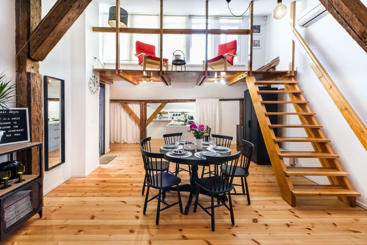 Cozy Studio Mansard Riga Old Town Aptartment, Ac Eksteriør bilde