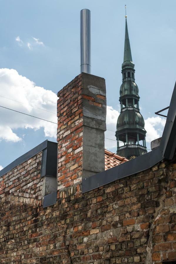 Cozy Studio Mansard Riga Old Town Aptartment, Ac Eksteriør bilde